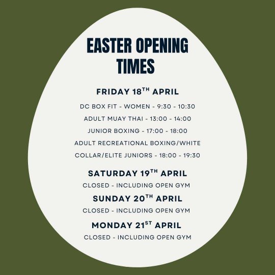 Croydon Gym Easter Opening Times